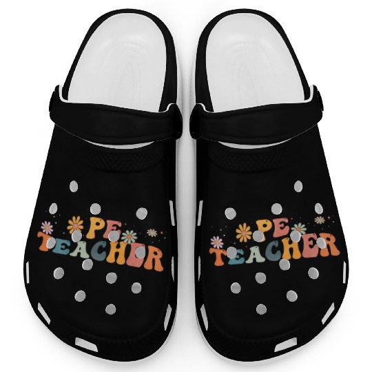 Groovy PE Teacher Physical Education Teaching Clogs