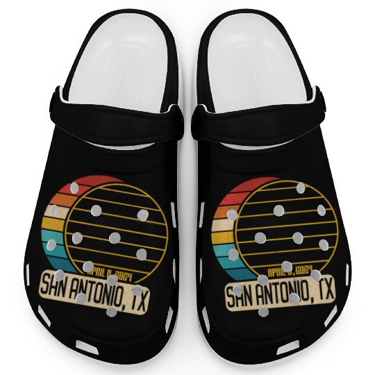 Total Solar Eclipse Texas San Antonio EclipseSan A Clogs