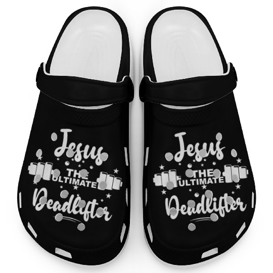 Jesus The Ultimate Deadlifted Retro Jesus Clogs