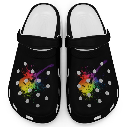 Guitar Music Instrument - Musician Clogs