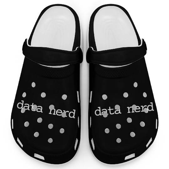 Data Nerd Simple Clogs
