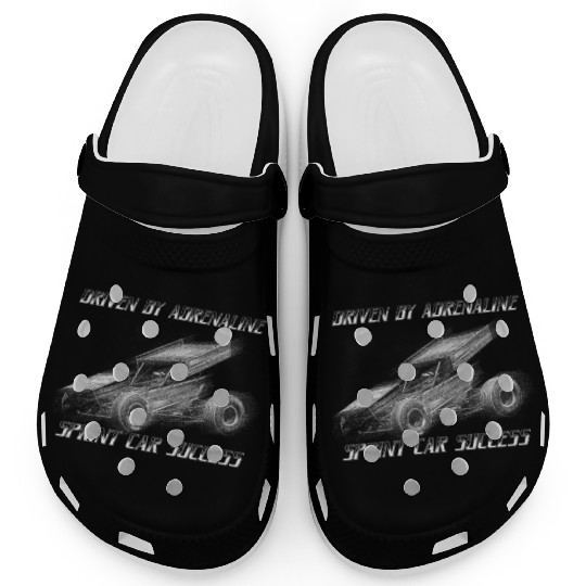 Sprint Car Mom Dirt Track Racing Racing Race Day Clogs