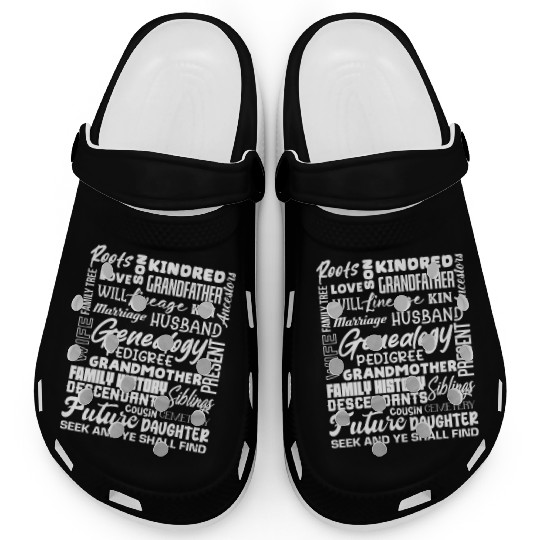 Genealogy Roots Family History Descendants Clogs