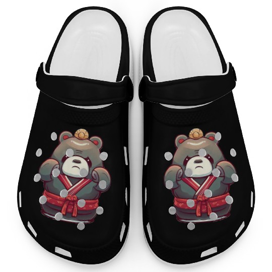 Sumo Bear Kumo Japanese Wrestling Yokozuna Wrestle Clogs