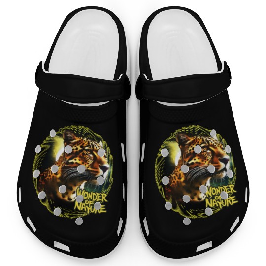 Moonlit Jaguar Clogs