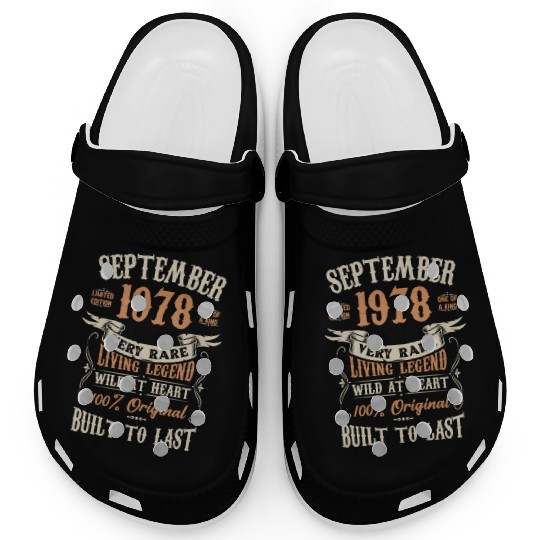 September 1978 Birthday Surprise Clogs