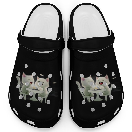 Workout Kitten My Swole On Dumbbell Cat Sport Gift Clogs