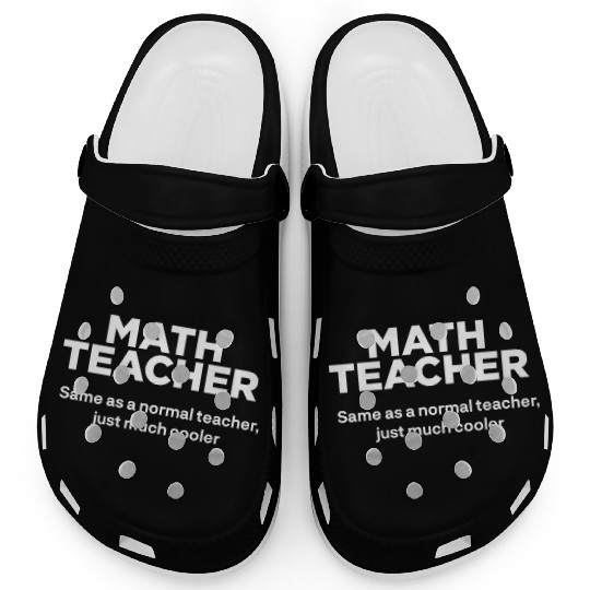 Math Teacher Clogs