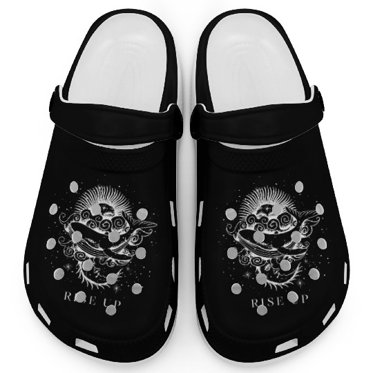 Rise Up Save The Whales Team Orca Uprising Clogs