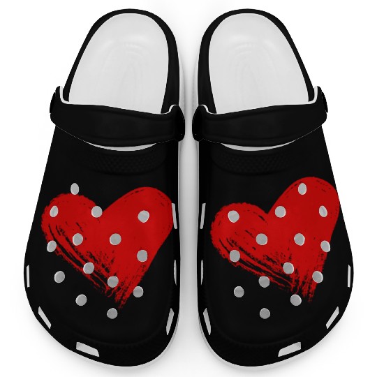 Love Heart Clogs