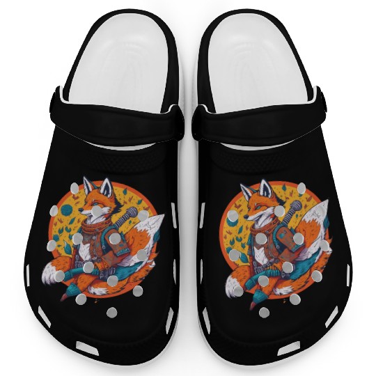Space Cowboy Fox Clogs