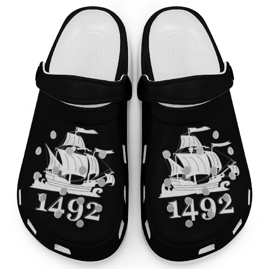 Columbus Day 1492 Christopher Kolumbus Clogs