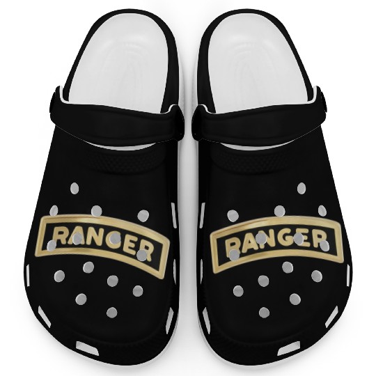 us army ranger tab enameled Clogs