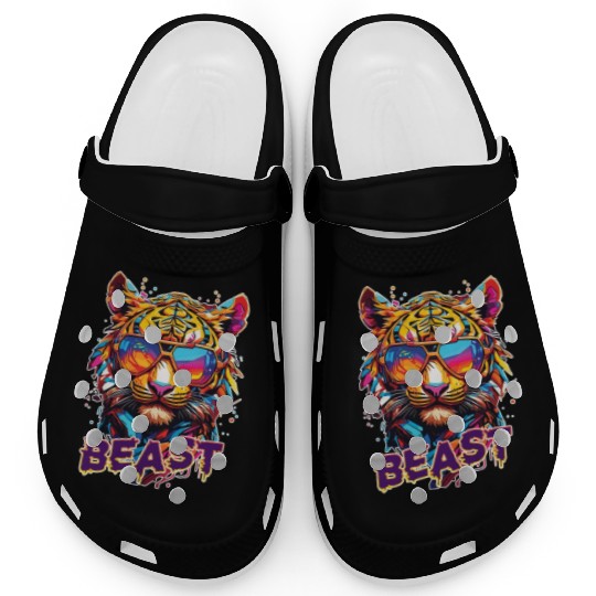 Beast Tiger1 Clogs