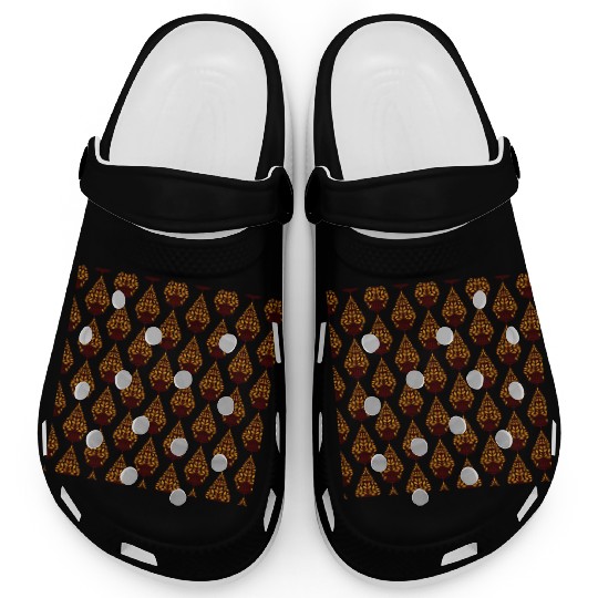 Indonesia's cultural tapestry with Wayang themed Clogs