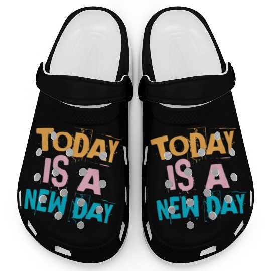 Today is a new day - Vintage Clogs