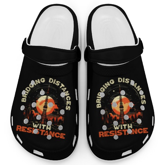 Ham Radio Operator Morse Code Radioactivity Clogs