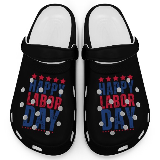 Happy labor Day Clogs