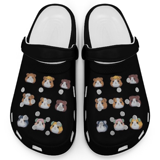 Cute Kawaii Korean Guinea Pig Pastel Stickers Pack Clogs