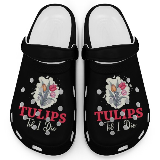 Tulip Gardening Tulips Clogs