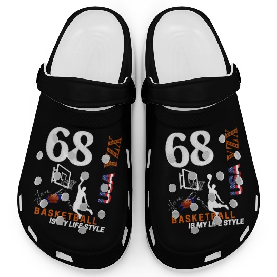 Basketball is my lifestyle Clogs