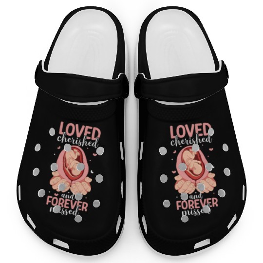 Infant Loss Miscarriage Awareness Pregnancy Loss Clogs