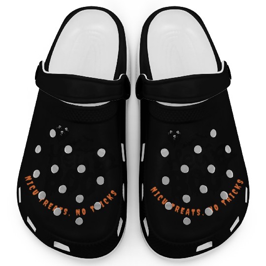 Cute NICU Halloween | NICU treats, no tricks Clogs