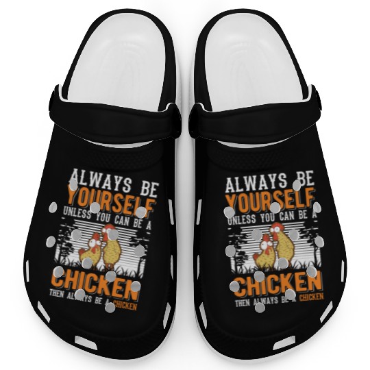 Chickens Chicken Farm Farmer Clogs