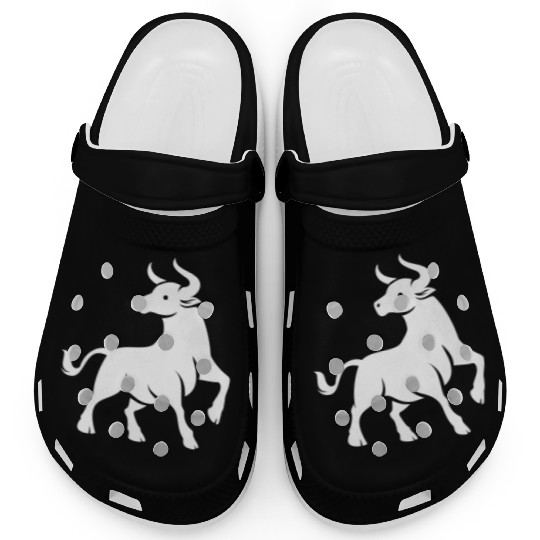 Taurus Zodiac Symbol Astrological Sign Clogs