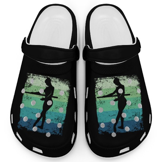 Ballet Dancer Vintage Woman Ballerina Clogs