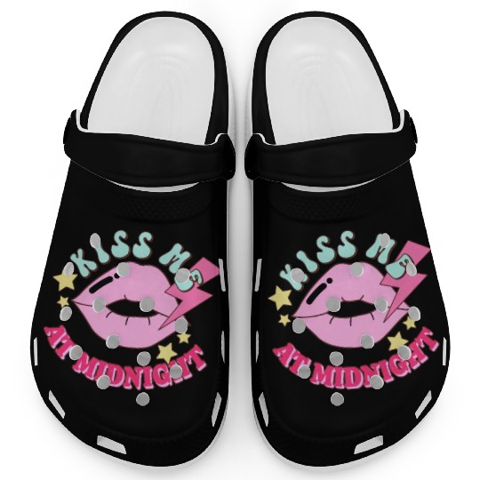 Valentine s Day Kiss Me At Midnight I Love You Be Clogs