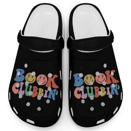 Book Clubin Librarian Literature Lover Book Nerd Clogs