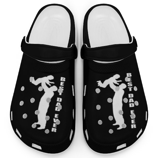 Dad Love Father Family Children Clogs
