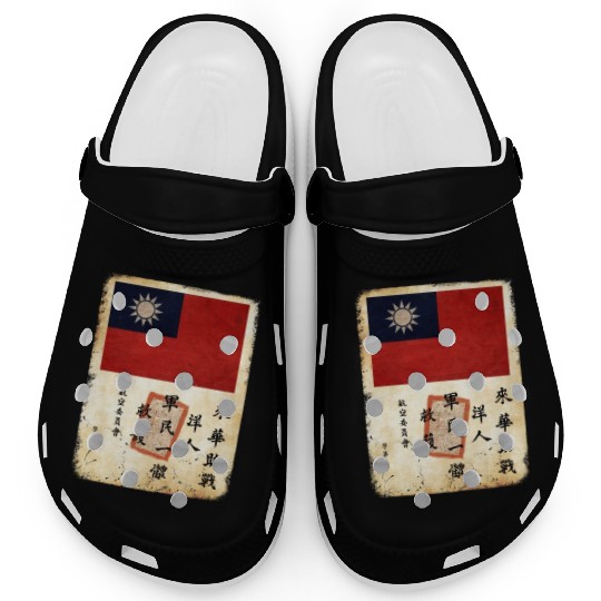 Blood Chit WWII Military History Blood Chit Clogs