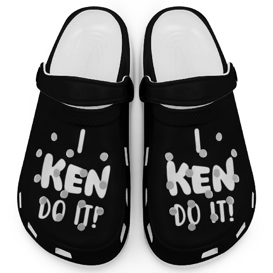 Funny Ken quote Clogs and apparel design