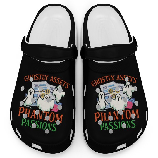 Ghostly Assets Phantom Passions Scary Halloween Clogs