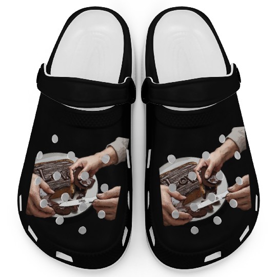 spread love design Clogs