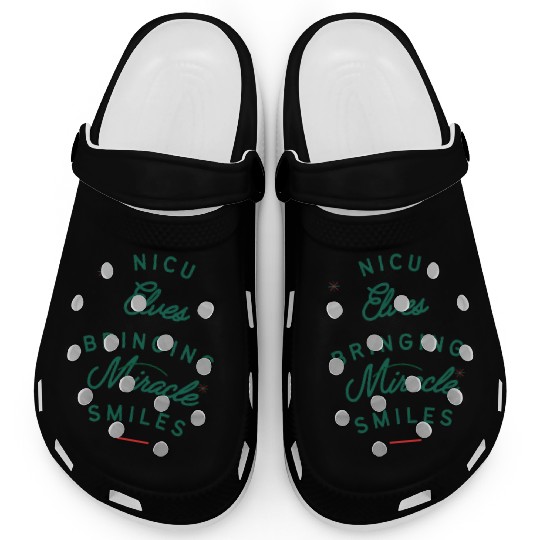 Cute NICU Christmas design Clogs