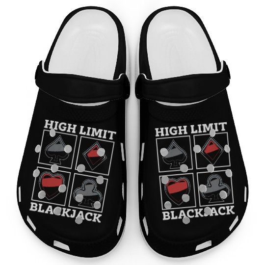 Classic Blackjack High Limit Blackjack Card Game Clogs