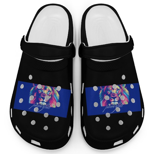lion design Clogs