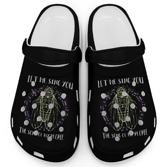 Let Me Sing You The Song Of My People Cicada Line Clogs