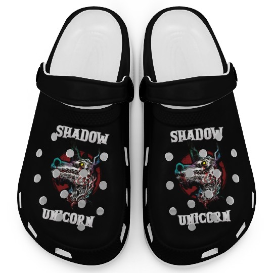 Dark Unicorn Horror Unicorn Midnight Unicorn Dark Clogs