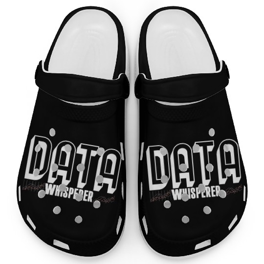 Data Analyst Joke Science Scientist Big Database Clogs