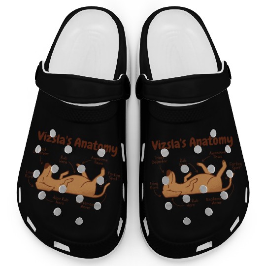 Vizsla dog animal funny anatomy Clogs