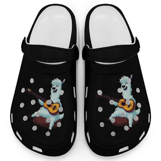 Musical alpaca Clogs