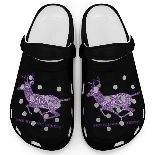 Deer - Violet Clogs