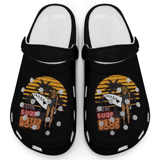 Sun, Surf, Sisterhood Clogs