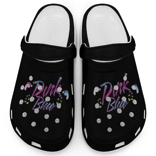 Pink Or Blue We Love You Clogs