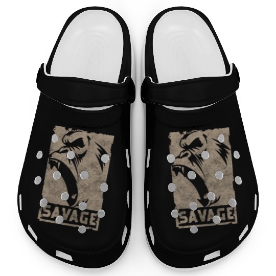 Gorilla Silverback Primate Clogs