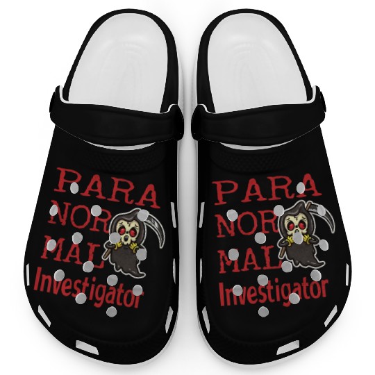 Ghost Hunting Paranormal Investigator Clogs